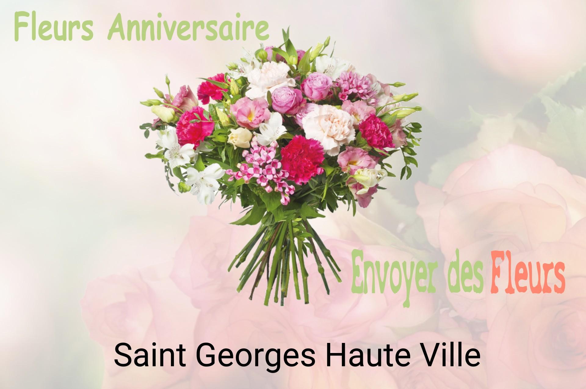 Bouquet de fleurs d’anniversaire livré à Saint-Georges-Haute-Ville